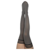 Kix'ies Sierra Size C Grey Opaque Thigh-High Tights for Women - Model Number: KS-C-GRY - Adult Naughty Store