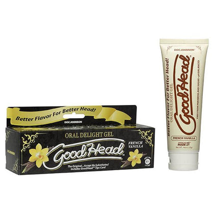 Introducing the Sensual Delights French Vanilla Flavored Oral Gel - The Ultimate Pleasure Enhancer for Intimate Moments