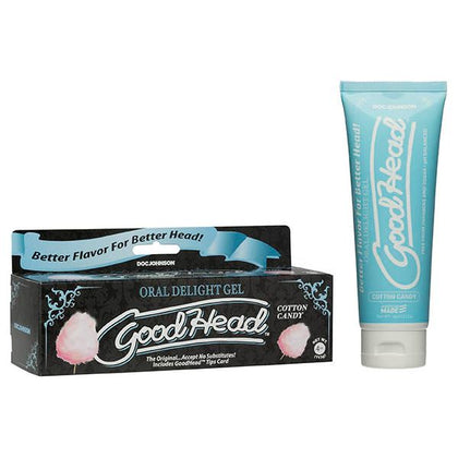 Introducing the GoodHead Oral Delight Gel: The Ultimate Cotton Candy Flavored Oral Sex Enhancer for Unforgettable Pleasure