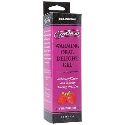 GoodHead Warming Head Oral Delight Gel - Strawberry - 4 fl. oz.