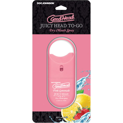 GoodHead - Juicy Head Dry Mouth Spray To-Go - Pink Lemonade - .30 fl. ...