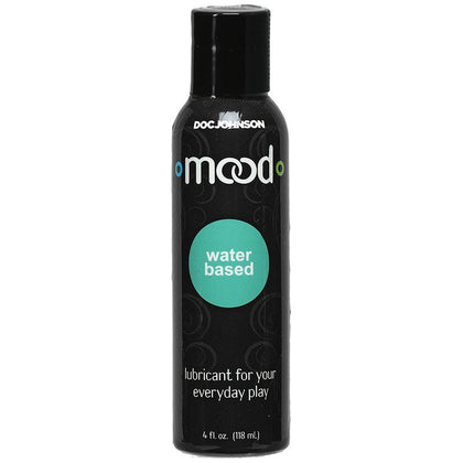 Doc Johnson Mood Water Based Lube for Versatile Pleasure - Model X123, Unisex Lubricant for Intimate Play in Any Material - 120ml Pump Bottle, Clear