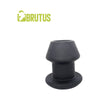 Brutus Gobbler Silicone Tunnel Plug S: The Ultimate Unisex Anal Pleasure Enhancer - Model S1, Black