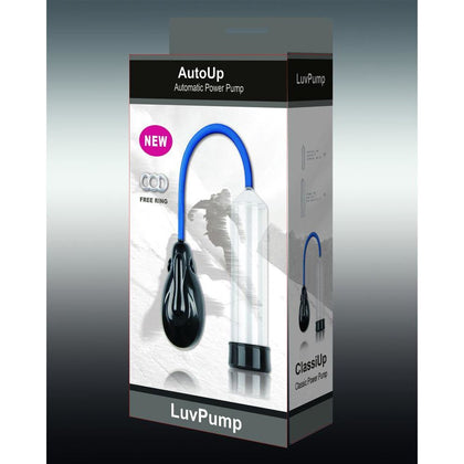 AutoUp Automatic Penis Pump - Model AP-5000X - Male Enhancement Device for Intense Pleasure - Clear