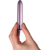 Touch of Velvet RO-90 Soft Lilac Bullet Vibrator - Powerful 10 Function Waterproof Pleasure Toy for Women