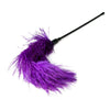 Sensual Delights Feather Teaser - Model PF-100: Exquisite Purple Feather Tickler for Couples' Sensual Exploration and Intimate Pleasure