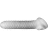 Perfect Fit Fat Boy Checker Plate Sheath 7.5in - Sensually Stimulating Textured Penis Sleeve for Mind-Blowing Pleasure - Male Stroker - Model: FB-CP-7.5 - Unisex - Intense Pleasure - Black - Adult Naughty Store