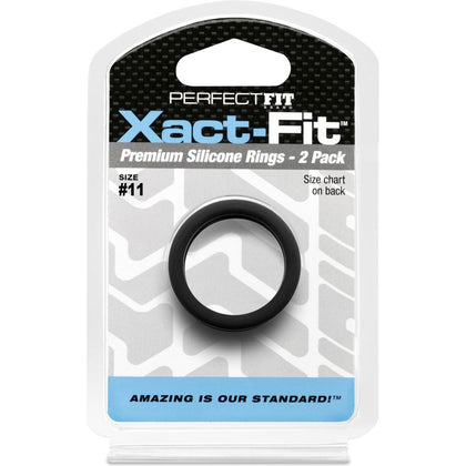 Xact-Fit #11 1.1in 2-Pack - Premium Silicone Cock Ring Set for Men - Enhance Your Pleasure with Perfect Fit - Red

Introducing the Xact-Fit #11 1.1in 2-Pack Premium Silicone Cock Ring Set for Men - Red - Elevate Your Pleasure with Precision Fit