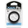 Xact-Fit Premium Silicone Cock Rings | #16 1.6in 2-Pack | Enhance Pleasure for Men | Black
