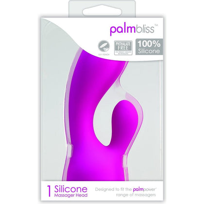 PalmPower Bliss Silicone G-Spot and Clitoral Stimulator - Powerful Massager Attachment for Intense Pleasure (Model PPB-2021)