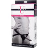 Strap U Sutra X5 Fleece-Lined Strap On with Vibrator Pouch - Ultimate Pleasure Harness for Her - Sensual Black