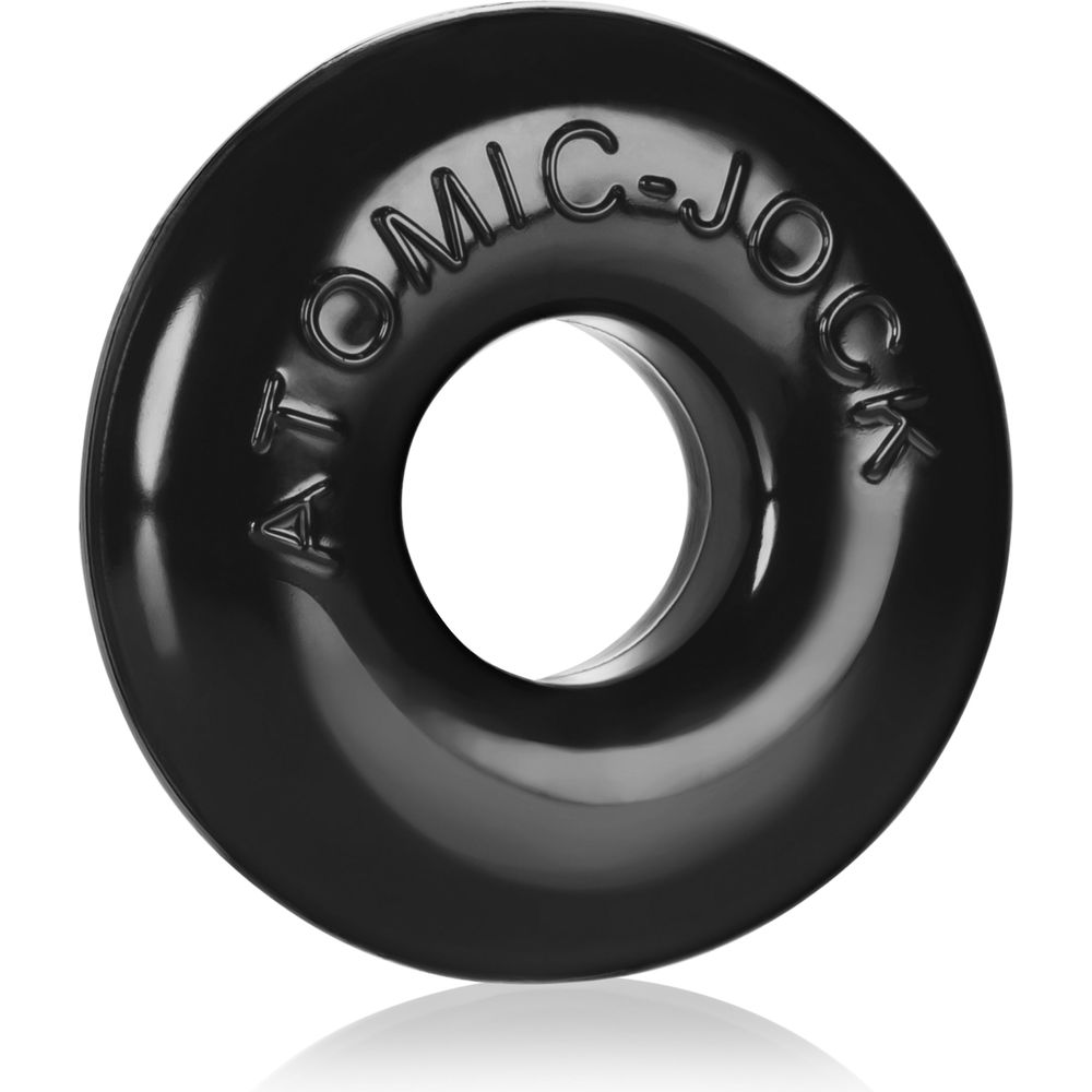 OXBALLS RINGER Thick Jelly Cock Ring - Enhancer for Men - Model 3 Pack - Black