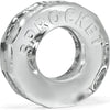 Sprocket Cockring Clear - The Ultimate Elastic Pleasure Enhancer for Men - Adult Naughty Store