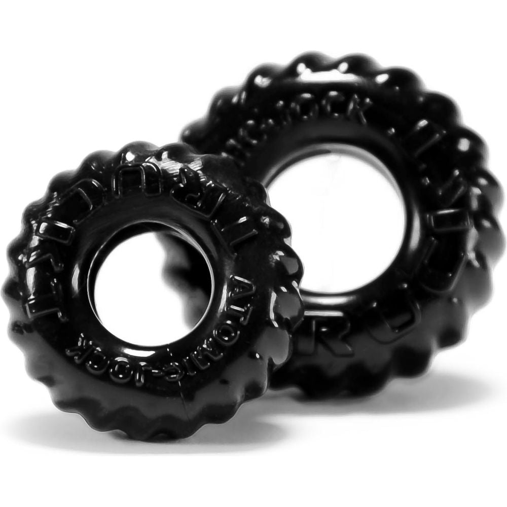 Truckt Cockring Black - Premium Dual-Fit Cock and Ball Ring for Intense Pleasure and Enhanced Performance