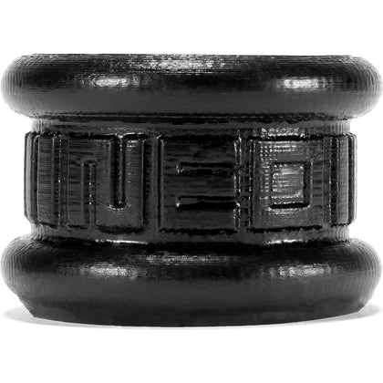 Neo Short Ballstretcher Black - Premium Silicone Ball Stretcher for Men - Enhance Pleasure and Intensify Sensations - Model NSB-001 - Black