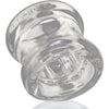 ClearFlex Squeeze Ball Stretcher - Ultimate Male Pleasure Enhancer, Model X1, for Intense Testicular Stimulation, Black