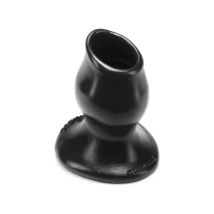 OXBALLS PIGHOLE 2 Hollow Plug - Medium Black: The Ultimate Pleasure for Sensual Delights