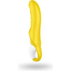 Satisfyer Vibes Yummy Sunshine - Sensationally Ribbed G-Spot Vibrator (Model VY-123) for Intense Pleasure - Sunny Yellow - Adult Naughty Store