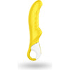 Satisfyer Vibes Yummy Sunshine - Sensationally Ribbed G-Spot Vibrator (Model VY-123) for Intense Pleasure - Sunny Yellow - Adult Naughty Store