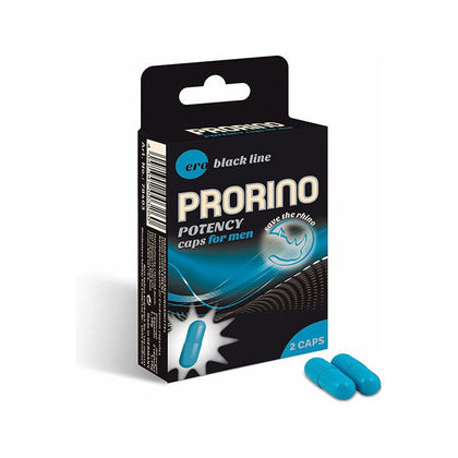 ERO PRORINO Libido Caps For Men 2 pcs - Powerful Male Enhancement Supplement for Enhanced Pleasure and Performance