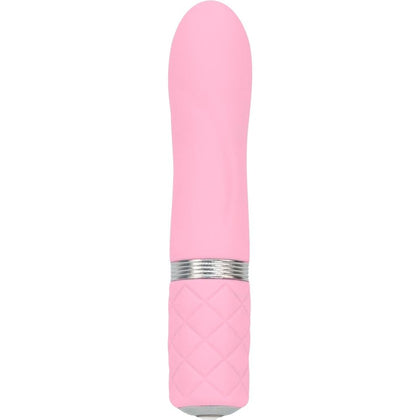 Introducing the Pillow Talk Flirty Pink Mini Wand Vibrator - A Sensational Pleasure Companion for Intimate Delights