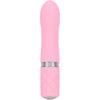 Introducing the Pillow Talk Flirty Pink Mini Wand Vibrator - A Sensational Pleasure Companion for Intimate Delights