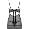 Introducing the Sensual Secrets Mesh Chemise and Thong Set - The Ultimate Seduction Ensemble for Intimate Moments
