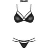 Introducing the Seductive Pleasure Wet Look 3 Pc Choker Set: The Ultimate Sensual Delight for Couples