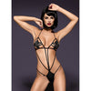 Introducing the Sensual Pleasures Erotic Body - Soft Strings Lingerie Set by Luiza Teddy