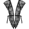 Introducing the Mesmerizing Merossa Teddy - Exquisite Lace Lingerie for Sensual Seduction