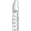 EnhanceX 3-Inch Clear Penis Enhancer Sleeve for Men - Model X3PENH - Intensify Pleasure and Increase Size - Transparent - Adult Naughty Store