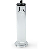Premium Pleasure Pump Cylinder 1.75in - The Ultimate Sensation Enhancer for Men - Diamond Cut, Hand Crafted, and Flame Polished Cylinder - Transparent