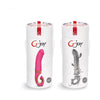 Gjay Neon Rose - The Sensual Pleasure Delight: Premium Silicone G-Spot Vibrator for Women in Rose Gold - Adult Naughty Store