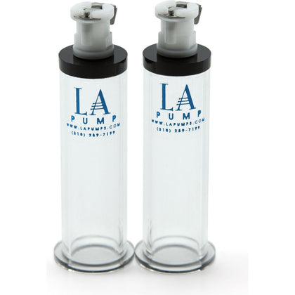 Adult Naughty Store - Nipple Enlargement Cylinders 0.62in - Enhance Sensitivity and Size - Unisex - Nipple Stimulation - Clear