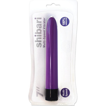 Shibari Multi-Speed Vibrator 7in Purple: The Ultimate Pleasure Device for Intense Sensations