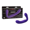 Introducing the Royal Pleasure Rechargeable Silicone Love Rider Strapless Strap-On - Model LS-3000X - For Sensual Couples' Play - Purple