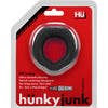 Hunkyjunk FIT Ergo Long-Wear C-ring for Men - Black