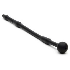 Sport Fucker Silicone Sound Plug - Model SF-001 | Male Urethral Stimulation | Black