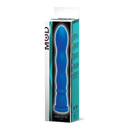 MOD Love Deluxe Thruster Kit - Wand Wave Blue: 100% Silicone, 7.5