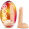 Real Nude Zullo Beige Dual Density Silicone Dildo - Lifelike Pleasure for All Genders - Intense Sensations for Internal Stimulation - Beige
