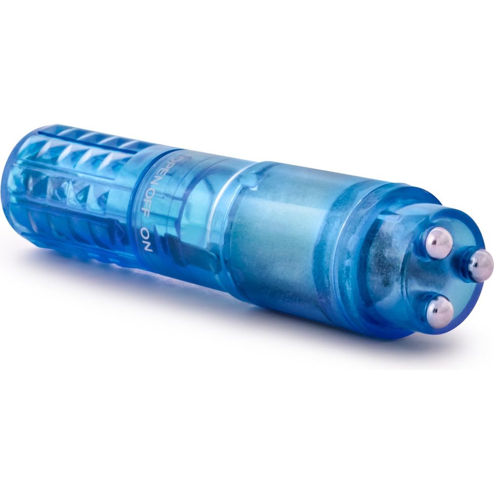 Introducing the SensationX Rocker Blue Vibrating Massager - The Ultimate Pleasure for All Genders!