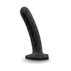 Introducing the Temptasia Twist Medium Silicone Dildo - Model TTM-01: A Sensational Pleasure Companion for All Genders, Delivering Blissful Stimulation for Anal and G-Spot Play in a Gorgeous Shade of [Color].