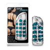 Introducing the SensaFirm M-7 Super Stroker Clear: The Ultimate Pleasure Experience for Men
