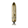 Passion Pleaser RO-80 Single Speed Bullet Vibrator - Model Champagne Gold - Intense Stimulation for Her Sensual Delights