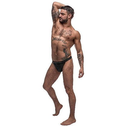 Male Power Grip & Rip Off Thong - The Ultimate Pleasure Enhancer for Men - Model XG-500 - Black - Adult Naughty Store