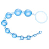 Blush Novelties B Yours Basic Anal Beads - Model 10B - Unisex - Pleasure Enhancer - Blue