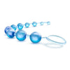 Blush Novelties B Yours Basic Anal Beads - Model 10B - Unisex - Pleasure Enhancer - Blue