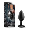 Sensual Bliss Temptasia Bling Plug - Small Black: The Ultimate Anal Delight Jewel for All Genders and Sensual Pleasure (Model No. TPB-001) - Adult Naughty Store