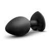 Sensual Bliss Temptasia Bling Plug - Small Black: The Ultimate Anal Delight Jewel for All Genders and Sensual Pleasure (Model No. TPB-001) - Adult Naughty Store