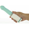 Pillow Talk Feisty Teal Thrusting Vibrator - Model PT-001: Ultimate Pleasure Experience for All Genders - Thrusting Shaft, 2 Speeds, 3 Dynamic Functions, Teal - Adult Naughty Store